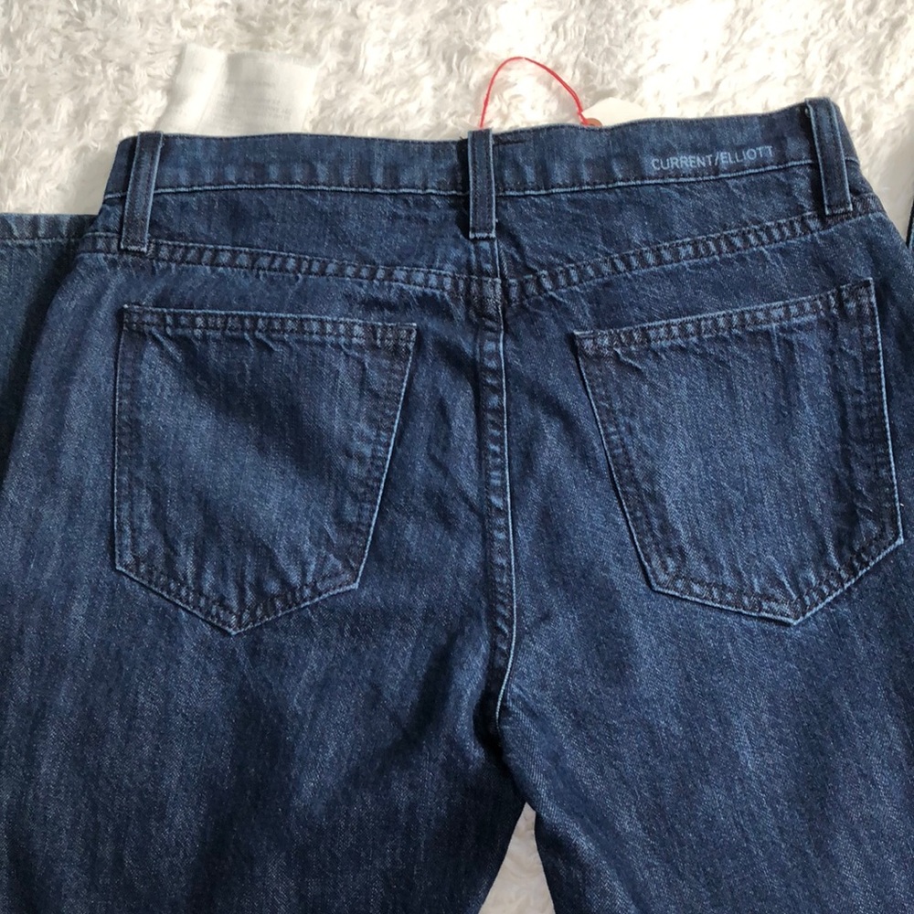 Current Elliott the stove pipe blue jeans. - Picture 4 of 7